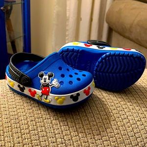 Disney Crocs, Toddler size 4